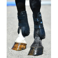 Weatherbeeta Tough-Tec Essential Open Gamaschen Schwarz Weatherbeeta Tough-Tec Essential Open Gamaschen Schwarz