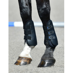 Weatherbeeta Tough-Tec Pro Open Gamaschen Schwarz Weatherbeeta Tough-Tec Pro Open Gamaschen Schwarz