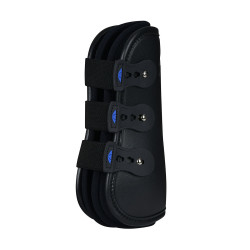 Weatherbeeta Tough-Tec Pro Open Gamaschen Schwarz Weatherbeeta Tough-Tec Pro Open Gamaschen Schwarz