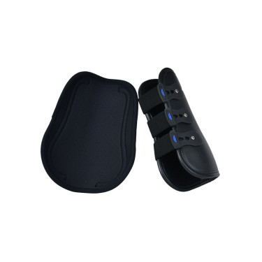 Weatherbeeta Tough-Tec Pro Open Gamaschen Schwarz Weatherbeeta Tough-Tec Pro Open Gamaschen Schwarz