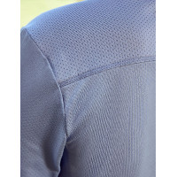 Kinder-Langarm-Reitoberteil Dublin, atmungsaktiv Blauer Nebel