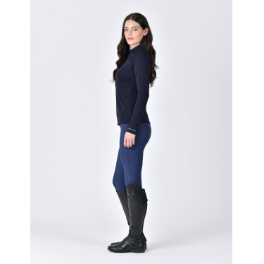 Damen-Langarm-Performance-Top aus Bambus von WeatherBeeta Marine Marineblau Damen-Langarm-Performance-Top aus Bambus von WeatherBeeta Marine Marineblau