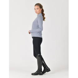 Damen-Langarm-Performance-Top aus Bambus von WeatherBeeta Blaustein Damen-Langarm-Performance-Top aus Bambus von WeatherBeeta Blaustein