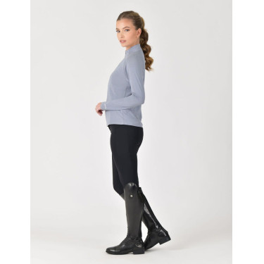 Damen-Langarm-Performance-Top aus Bambus von WeatherBeeta Blaustein Damen-Langarm-Performance-Top aus Bambus von WeatherBeeta Blaustein