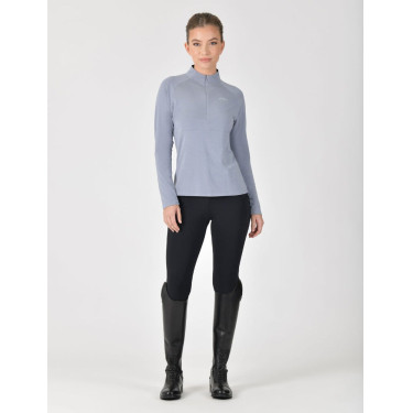 Damen-Langarm-Performance-Top aus Bambus von WeatherBeeta Blaustein Damen-Langarm-Performance-Top aus Bambus von WeatherBeeta Blaustein
