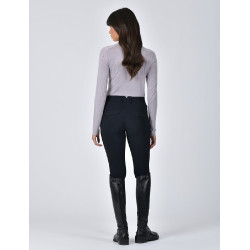 Damen-Langarm-Performance-Top aus Bambus von WeatherBeeta Braunierter Flieder Lila