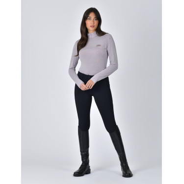 Damen-Langarm-Performance-Top aus Bambus von WeatherBeeta Braunierter Flieder Lila