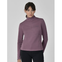 Weatherbeeta Damen-Langarmshirt 1/2-Zip Kupfer Malvenwein Weatherbeeta Damen-Langarmshirt 1/2-Zip Kupfer Malvenwein