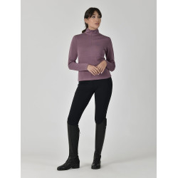 Weatherbeeta Damen-Langarmshirt 1/2-Zip Kupfer Malvenwein Weatherbeeta Damen-Langarmshirt 1/2-Zip Kupfer Malvenwein
