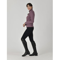 Weatherbeeta Damen-Langarmshirt 1/2-Zip Kupfer Malvenwein Weatherbeeta Damen-Langarmshirt 1/2-Zip Kupfer Malvenwein