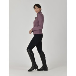 Weatherbeeta Damen-Langarmshirt 1/2-Zip Kupfer Malvenwein Weatherbeeta Damen-Langarmshirt 1/2-Zip Kupfer Malvenwein