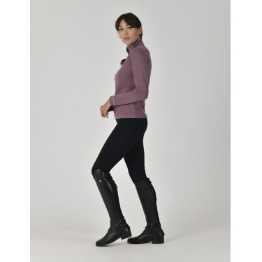 Weatherbeeta Damen-Langarmshirt 1/2-Zip Kupfer Malvenwein Weatherbeeta Damen-Langarmshirt 1/2-Zip Kupfer Malvenwein