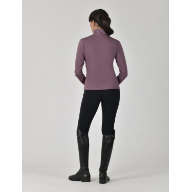 Weatherbeeta Damen-Langarmshirt 1/2-Zip Kupfer Malvenwein Weatherbeeta Damen-Langarmshirt 1/2-Zip Kupfer Malvenwein