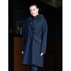 Langer wasserdichter Mantel Dublin Schwarz Langer wasserdichter Mantel Dublin Schwarz