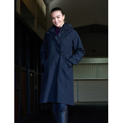 Langer wasserdichter Mantel Dublin Schwarz Langer wasserdichter Mantel Dublin Schwarz