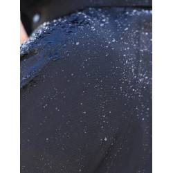 Langer wasserdichter Mantel Dublin Schwarz Langer wasserdichter Mantel Dublin Schwarz