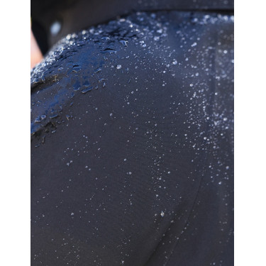 Langer wasserdichter Mantel Dublin Schwarz Langer wasserdichter Mantel Dublin Schwarz