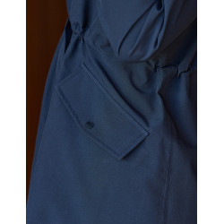 Langer wasserdichter Mantel Dublin Schwarz Langer wasserdichter Mantel Dublin Schwarz