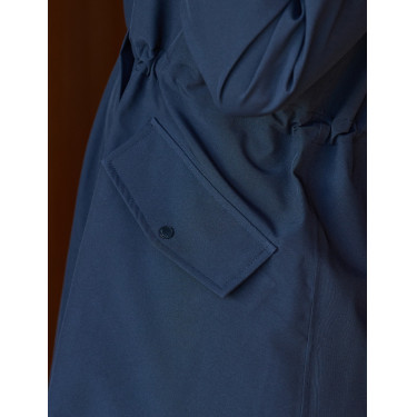 Langer wasserdichter Mantel Dublin Schwarz Langer wasserdichter Mantel Dublin Schwarz