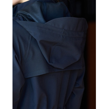 Langer wasserdichter Mantel Dublin Schwarz Langer wasserdichter Mantel Dublin Schwarz