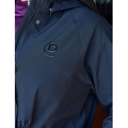 Langer wasserdichter Mantel Dublin Schwarz Langer wasserdichter Mantel Dublin Schwarz