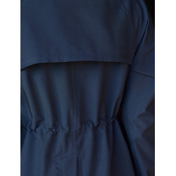 Langer wasserdichter Mantel Dublin Schwarz Langer wasserdichter Mantel Dublin Schwarz