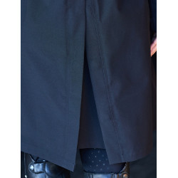 Langer wasserdichter Mantel Dublin Schwarz Langer wasserdichter Mantel Dublin Schwarz