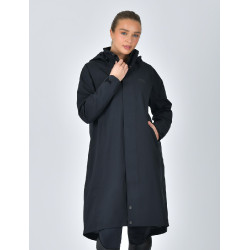 Langer wasserdichter WeatherBeeta-Mantel Schwarz Langer wasserdichter WeatherBeeta-Mantel Schwarz
