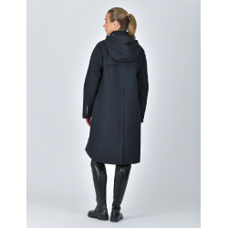Langer wasserdichter WeatherBeeta-Mantel Schwarz Langer wasserdichter WeatherBeeta-Mantel Schwarz