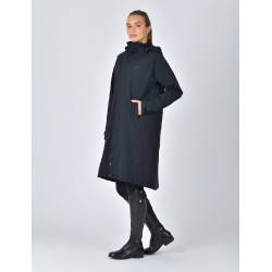 Langer wasserdichter WeatherBeeta-Mantel Schwarz Langer wasserdichter WeatherBeeta-Mantel Schwarz