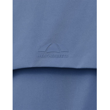 Langer wasserdichter WeatherBeeta-Mantel Schieferblau