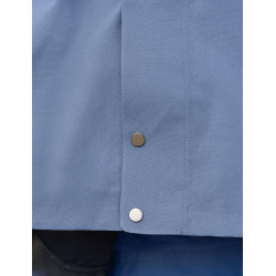 Langer wasserdichter WeatherBeeta-Mantel Schieferblau