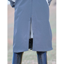 Langer wasserdichter WeatherBeeta-Mantel Schieferblau