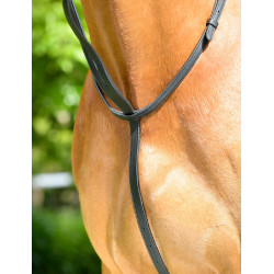 Martingal Collegiate ComFiTec Opulux mit Rollenscheibe Schwarz Martingal Collegiate ComFiTec Opulux mit Rollenscheibe Schwarz
