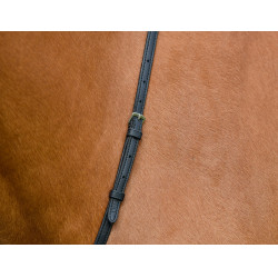 Martingal Collegiate ComFiTec Opulux mit Rollenscheibe Schwarz Martingal Collegiate ComFiTec Opulux mit Rollenscheibe Schwarz