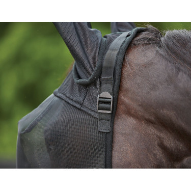 Weatherbeeta Deluxe Fliegenmaske mit Ohrenschutz Schwarz Weatherbeeta Deluxe Fliegenmaske mit Ohrenschutz Schwarz