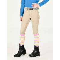 Kinderreithose Dublin Cammy Comfort Twill Keks