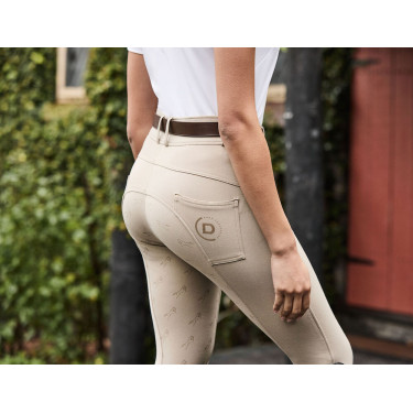 Dublin Cammy Comfort Twill Damenreithose Keks Dublin Cammy Comfort Twill Damenreithose Keks
