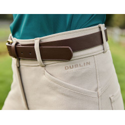 Dublin Cammy Comfort Twill Damenreithose Keks