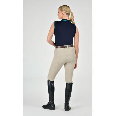 Dublin Cammy Comfort Twill Damenreithose Keks Dublin Cammy Comfort Twill Damenreithose Keks