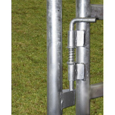 Vorverzinktes Weidepanel mit Tür Kerbl