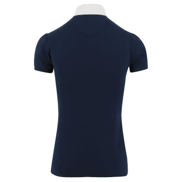 Wettkampf-Poloshirt Pénélope Madrid Kurzarm Marineblau Wettkampf-Poloshirt Pénélope Madrid Kurzarm Marineblau