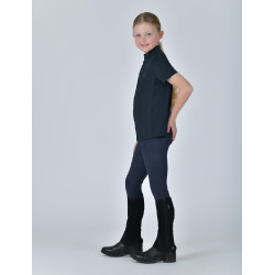 Kinder-Poloshirt Dublin mit 1/4-Reißverschluss, kurzärmelig Marine Marineblau Kinder-Poloshirt Dublin mit 1/4-Reißverschluss, kurzärmelig Marine Marineblau