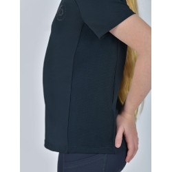 Kinder-Poloshirt Dublin mit 1/4-Reißverschluss, kurzärmelig Marine Marineblau Kinder-Poloshirt Dublin mit 1/4-Reißverschluss, kurzärmelig Marine Marineblau