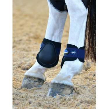 Fesselkopfgamaschen Weatherbeeta Tough-Tec Prime Fetlock Schwarz / Marineblau