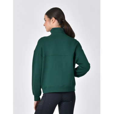 Dublin Damen-Fleecepullover mit 1/4-Reißverschluss Dunkles Smaragdgrün Dublin Damen-Fleecepullover mit 1/4-Reißverschluss Dunkles Smaragdgrün