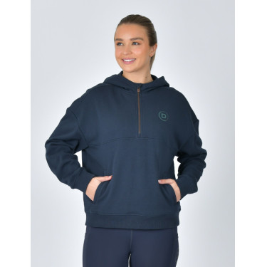 Dublin Fleece-Hoodie Damen mit 1/4-Reißverschluss Marine Marineblau Dublin Fleece-Hoodie Damen mit 1/4-Reißverschluss Marine Marineblau