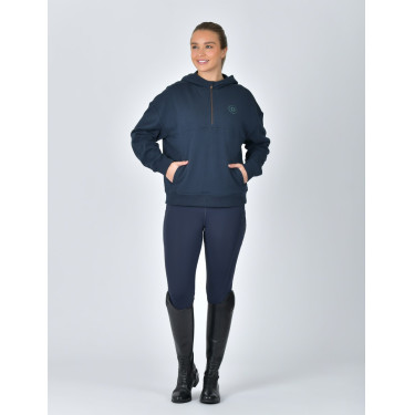 Dublin Fleece-Hoodie Damen mit 1/4-Reißverschluss Marine Marineblau Dublin Fleece-Hoodie Damen mit 1/4-Reißverschluss Marine Marineblau