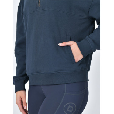Dublin Fleece-Hoodie Damen mit 1/4-Reißverschluss Marine Marineblau Dublin Fleece-Hoodie Damen mit 1/4-Reißverschluss Marine Marineblau