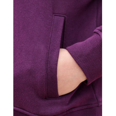 Kinder-Fleecepullover Dublin 1/4 Zip Purpurviolett Kinder-Fleecepullover Dublin 1/4 Zip Purpurviolett
